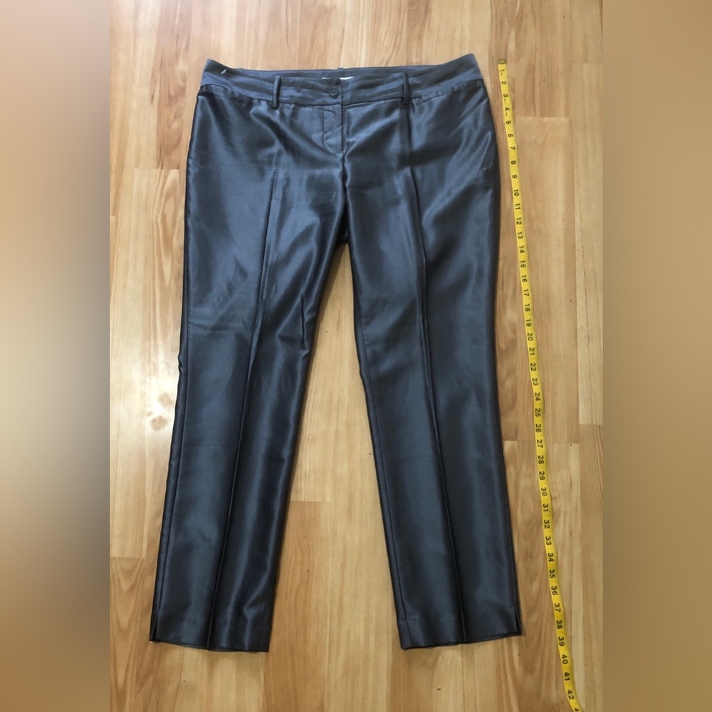 Michael Kors Gray Pants with Cream Label
